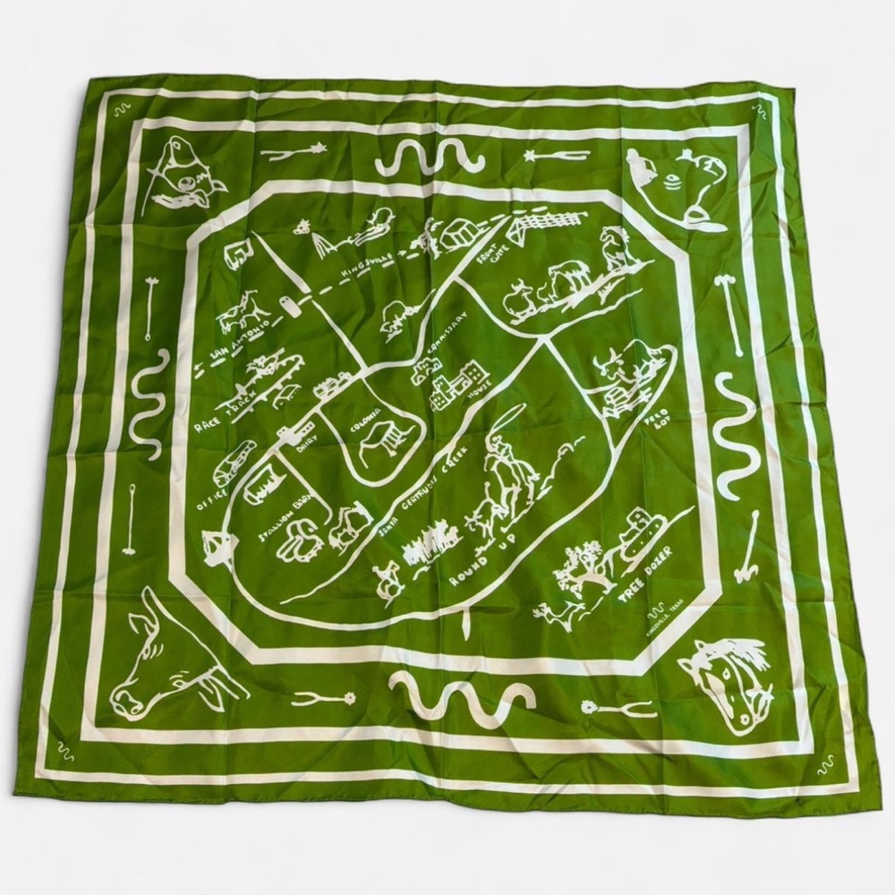 King Ranch Silk Scarf